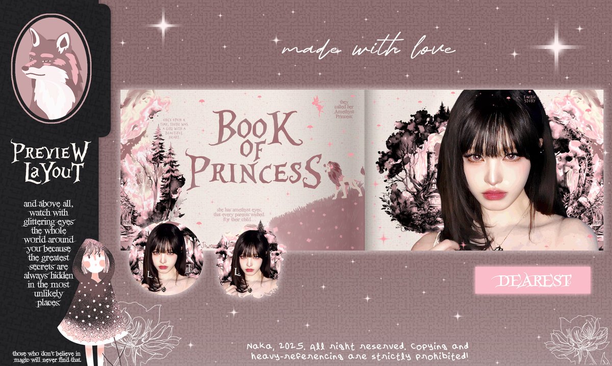 Layout cantikkuu sudah jadii 🥺 makaci banyak sekali lagi kak @easypslove buat layout cantiknyaa ♡      makasih juga buat kaak <a href="/tinyside/">NAKA ⋆ SLR 🐌</a> yang udah buatinn!! ♡___♡ #LilyBlossomsInto21