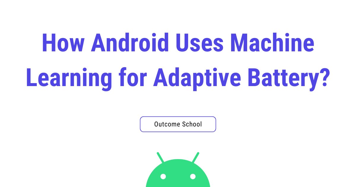 pallavishekhar_'s tweet image. How Android Uses Machine Learning for Adaptive Battery?

Read here: outcomeschool.substack.com/p/how-android-…

#AndroidDev #MachineLearning