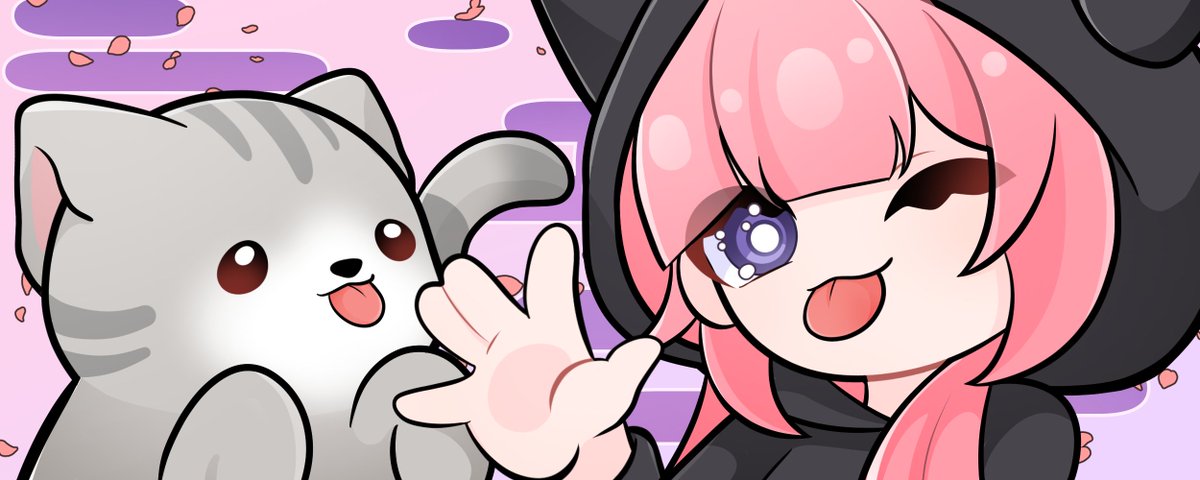 𐙚╰──╮ ✦  : Chibi banner I made for @/AuntieKitty on VGen !

˚⊱🫧⊰˚ ⁀➷ vgen.co/_1Koi_

.𖥔 ݁ ˖  #VGen #VGenComms ˚₊‧꒰ა 🫐 ໒꒱ ‧₊