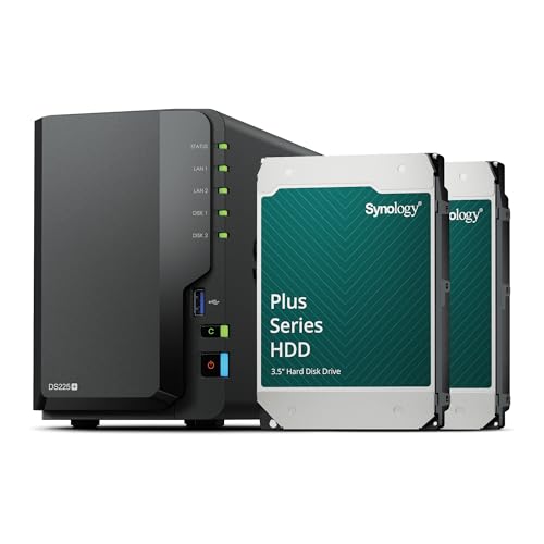 besttechita's tweet image. Synology DS225+ - Discstation NAS a 2 bay (Intel Celeron J4125 4 core 2.0 GHz 2 GB DDR4 RAM 2 x RJ-45 1 GbE) 12 TB bundle con 2 X HAT3300-6T
best-tech.it/news/informati…
 #Informatica #NAS