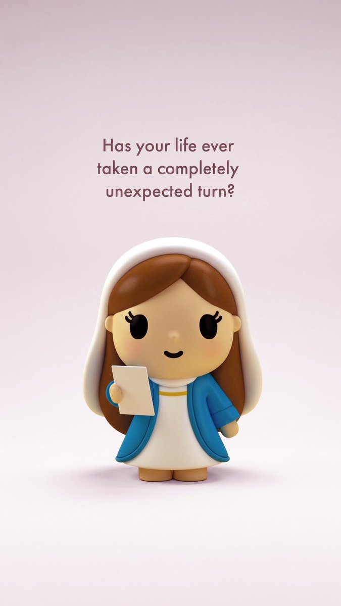 biblebbs's tweet photo. Mary planned a simple life. God’s plan was miraculous, she was chosen to carry the son of God. In fear and awe, she still said, “Let it be.” 

Her yes teaches us that even unclear plans can be good ones. 

#kawaiifaith #dailydevotion #jesuslovesyou https://t.co/4vyN2LgvNU