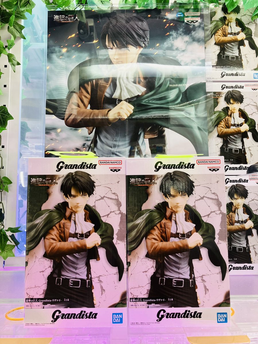 namcoサクラマチクマモト店 入荷情報】 📌進撃の巨人 Grandista
