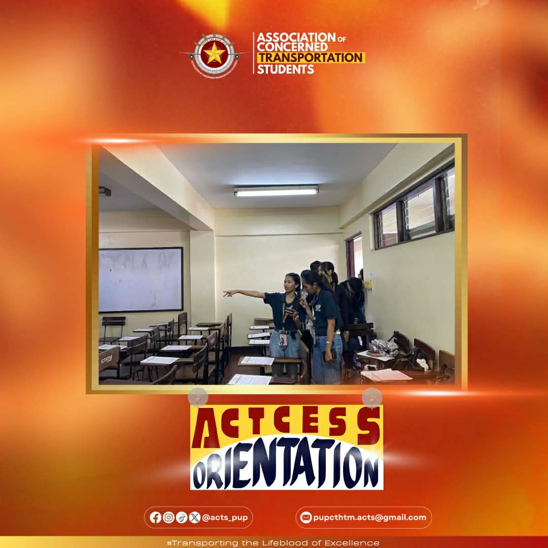 acts_pup's tweet image. 𝐑𝐞𝐠𝐢𝐬𝐭𝐫𝐚𝐭𝐢𝐨𝐧 𝐢𝐬 𝐧𝐨𝐰 𝐎𝐏𝐄𝐍!
Be part of ACTCESS and serve through your chosen committee — 𝐒𝐞𝐜𝐫𝐞𝐭𝐚𝐫𝐢𝐚𝐭, 𝐂𝐫𝐞𝐚𝐭𝐢𝐯𝐞𝐬, 𝐏𝐫, 𝐨𝐫 𝐓𝐞𝐜𝐡 &amp;amp; 𝐃𝐨𝐜𝐬.
📍 GS308
🗓️ Orientation on Thursday, December 4, 2025 at 1:00 PM

#CTHTM #ACTS #BSTRM #BSTMTRTM