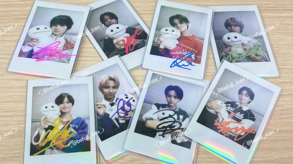 ICEx チェキ サイン Post by すぎ on X: 入力完了✔️