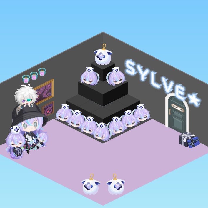 もちもちいっぱいでかわいい

 #ピグパ星導叢雲コラボ