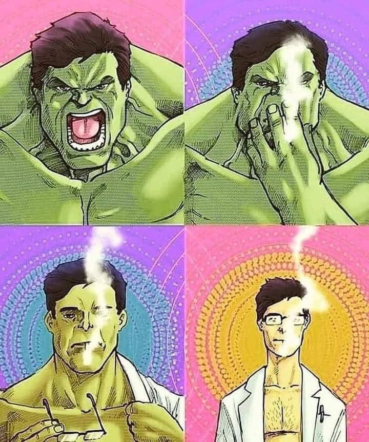 Traigo de la que relajó al Hulk.