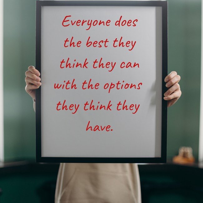 UnionGeneral2's tweet image. It’s Whiteboard Wednesday! 

"Everyone does the best they think they can with the options they think they have."

#uniongeneralins #whiteboardwednesday #whiteboard #sethgodin #gratitude #empathy #circumstances