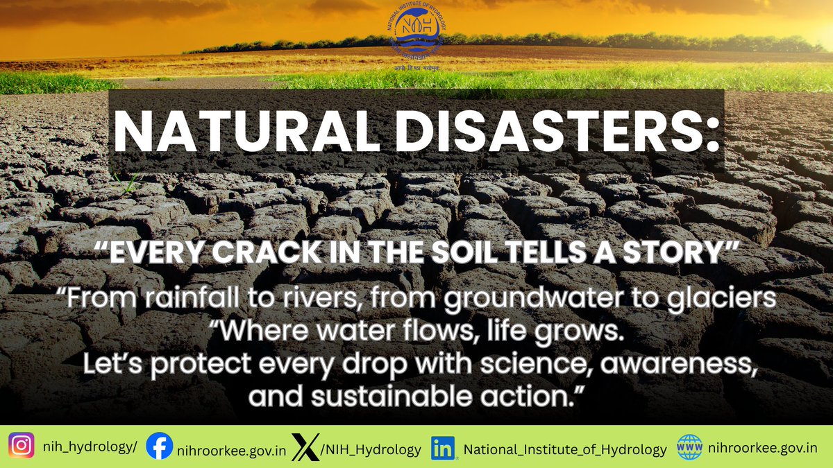 Every crack in the soil tells a story — a visible indicator of soil desiccation, capillary breakage, and declining infiltration capacity. These natural signatures are crucial for researchers studying groundwater recharge.

<a href="/DoWRRDGR_MoJS/">Ministry of Jal Shakti, DoWR, RD&GR, GoI</a>