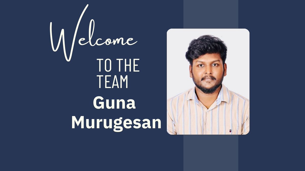 Guna Murugesan! We're super thrilled to welcome to our team.
Here’s to the start of an amazing adventure with AGSuite Technologies!

Cheers to success, growth, and lots of fun along the way.

#WelcomeAboard #NewJoinee #TeamWelcome #NewBeginnings  #JoinTheJourney #TeamGrowth