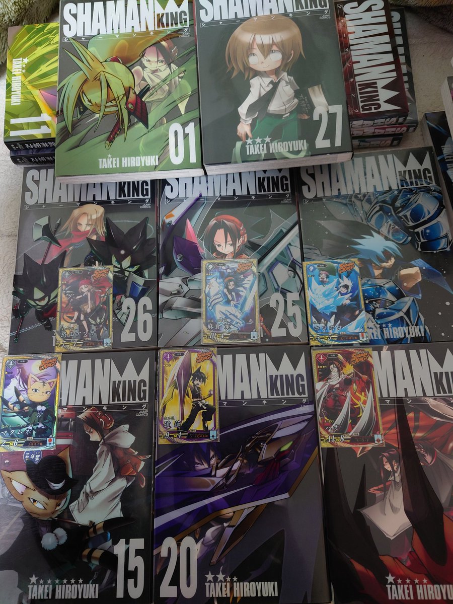 遂に完全版シャーマンキングを全巻セットで発見！(・∀・) ある所には