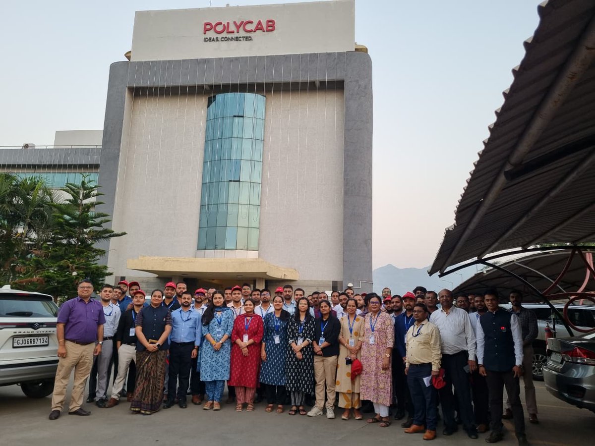 "Connecting Learning with Industry Power!"

NACIN Vadodara, in collaboration with M/s Polycab India Limited (PIL) — India’s largest manufacturer of Wires &amp; Cables and one of the fastest-growing FMEG companies — organised an intensive one-day program for the newly recruited