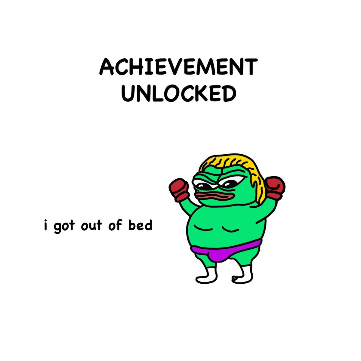 GM frens 

Mi got out of bed uffjaaa