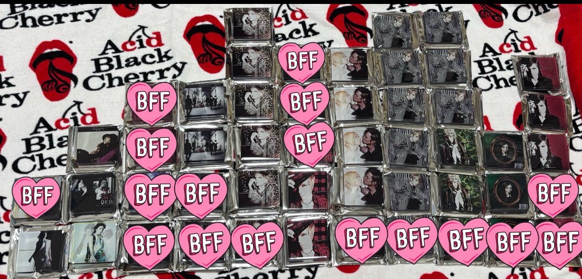 緩く募集してます🍒 Acid Black Cherry アクリルマグネット 交換 譲