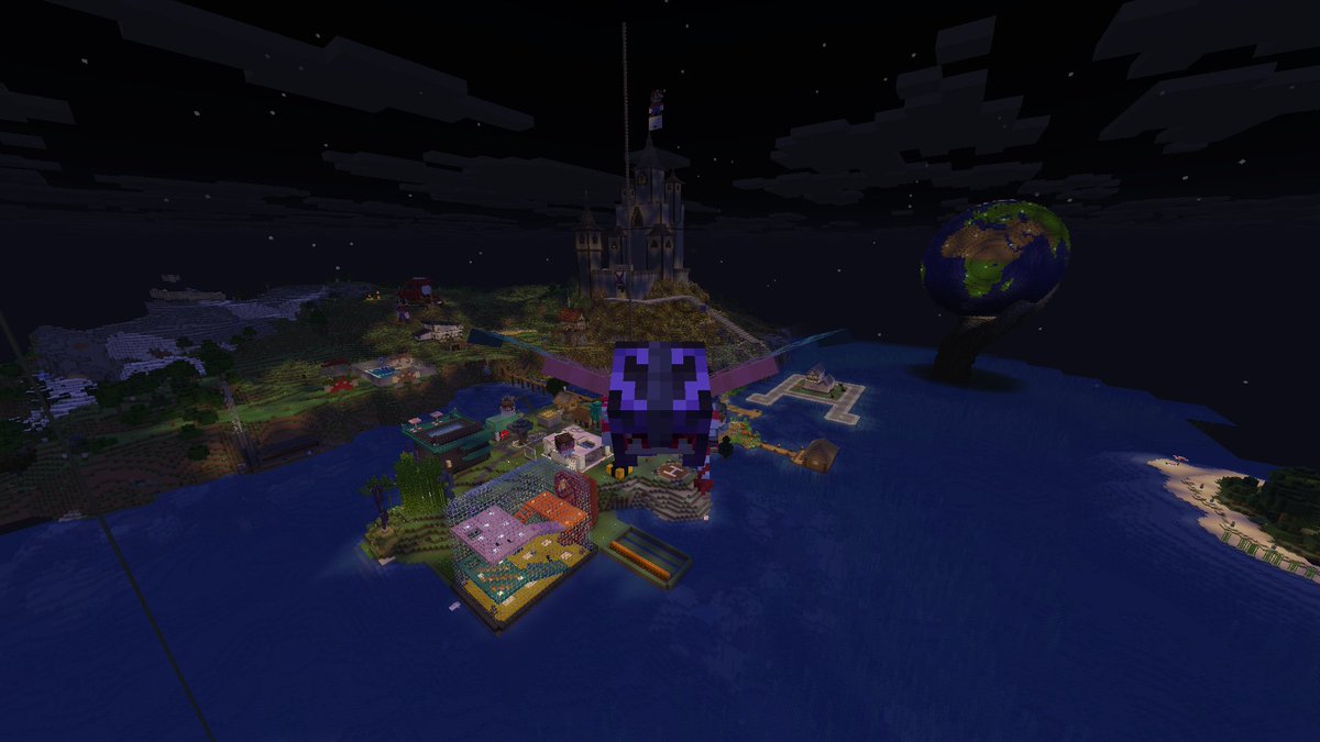 SomeRandomDyl's tweet image. forgot to tweet but here&apos;s the other server side&apos;s main island shortly before the swap, lookin good #ParallelEcho