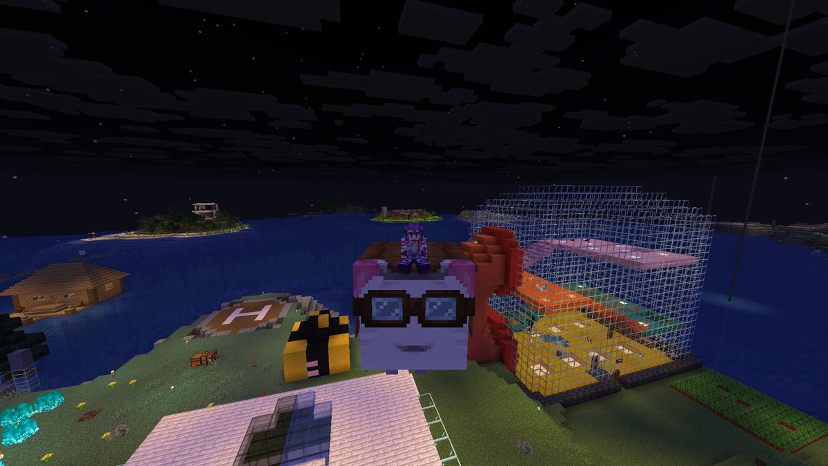 SomeRandomDyl's tweet image. forgot to tweet but here&apos;s the other server side&apos;s main island shortly before the swap, lookin good #ParallelEcho