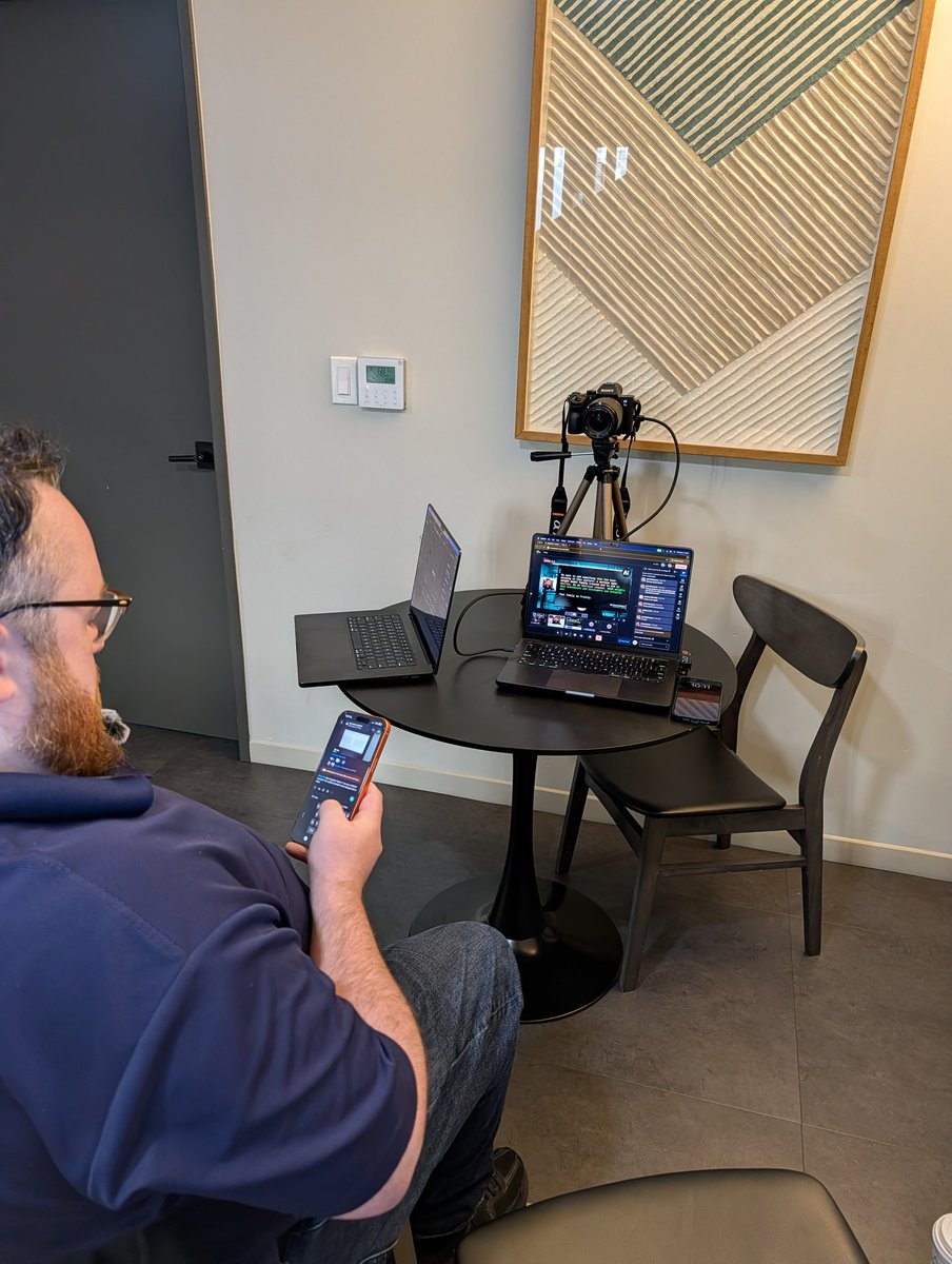 llm_wizard's tweet image. Did a stream with THE  @latkins - was dope!