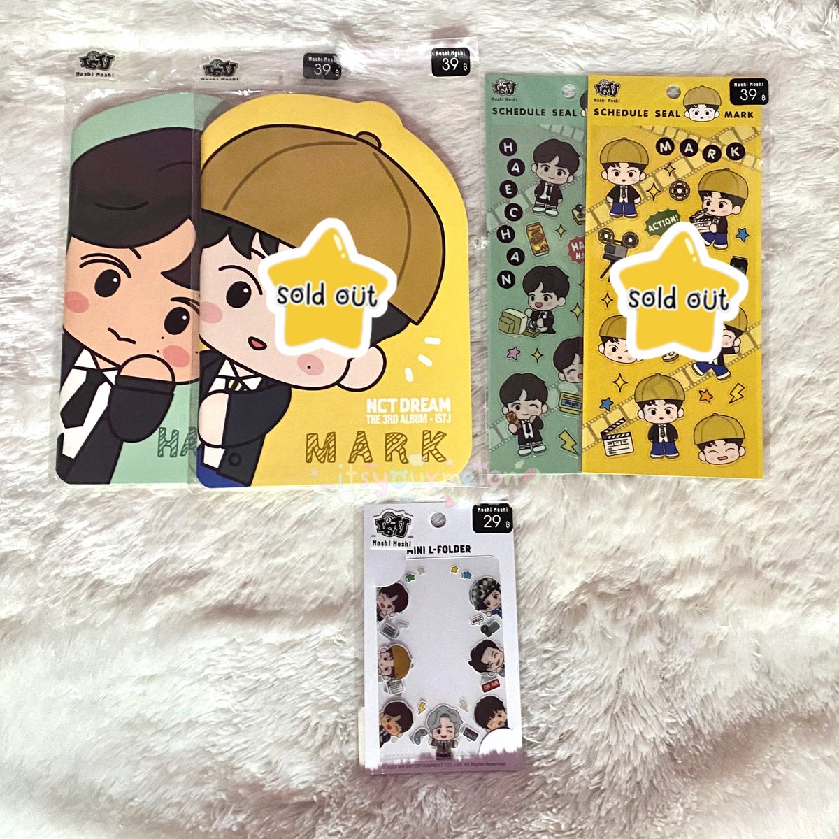 _itsyourmelon's tweet image. 🫐 พร้อมส่ง

• Moshi Moshi x nct dream
🛒 ราคาตามภาพค่าส่งเหมาๆ 35.-

📫 สนใจ dm / mention
#ตลาดนัดnct #ตลาดนัดnctdream