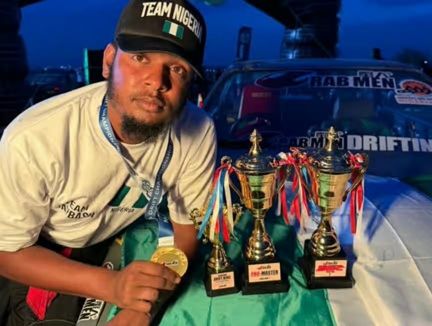 BREAKING NEWS: Nigeria’s 🇳🇬motorsport sensation, Jamus Bashar Muhammad, popularly known as Jaybash, has won the 2025 Drift Championship Act 2 held in Lomé, Togo.