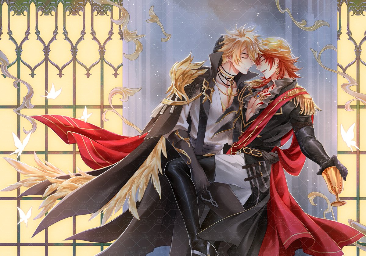 Miaowowo2025's tweet image. #phaidei #ファイモス #厄敌 
偷偷地，拥抱小小的幸福
假面舞会pa真是太喜欢了！让他们在舞会途中悄悄溜走，去没人的地方，享受二人世界(♡&amp;gt;𖥦&amp;lt;)/♥
（卧槽，隔墙有给！）