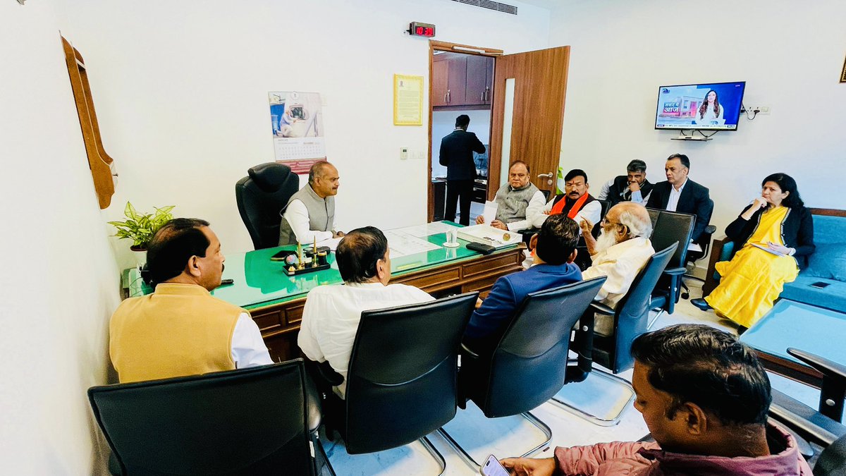 PCMohanMP's tweet image. Chaired the Standing Committee on Social Justice and Empowerment (2025–26) for consideration and adoption of the draft Reports.