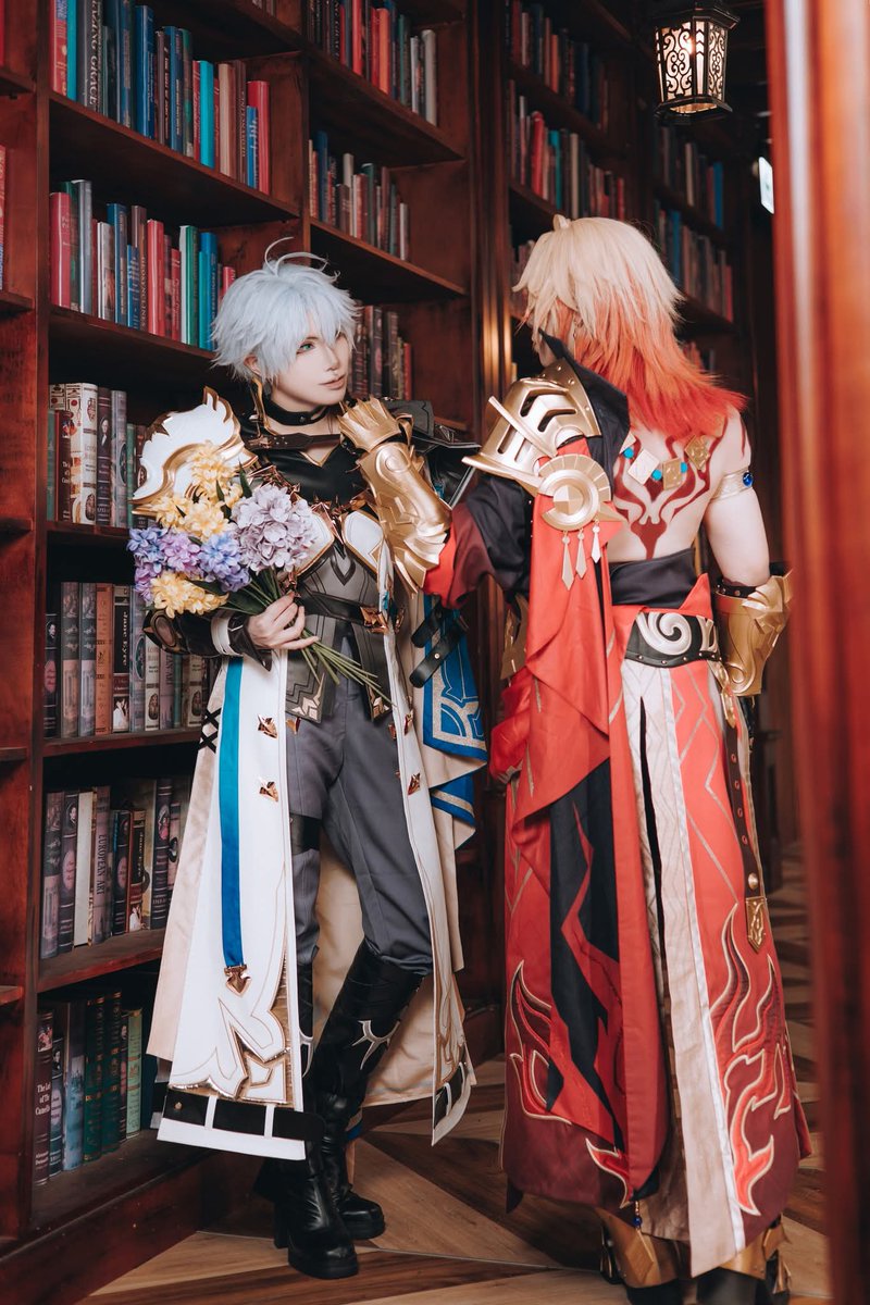 shichiyoh1's tweet image. ☀️：Can you take me to your library again?
🍷：The key was placed in your hands the moment our promise was made.
#phaidei