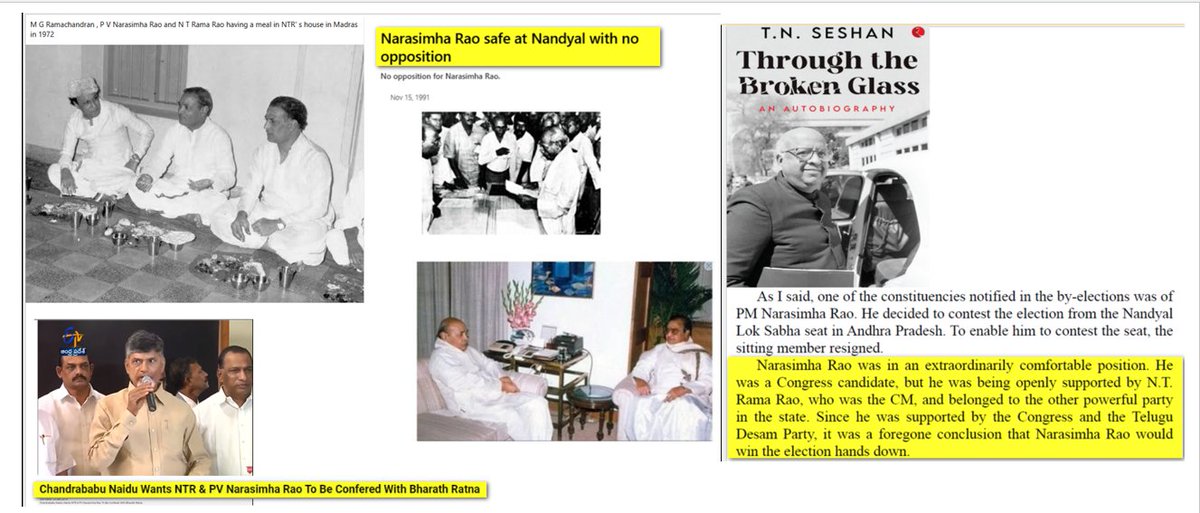 eclector1419857's tweet image. #PV Narasimha rao &amp;amp; #NTR

C Narayana Reddy &amp;amp; #NTR

#NTR promised to build a statue of Burgula Ramakrishna Rao Hyderabad Ex-CM 

Vs

Annamayya Statue on Tank Bund, Hyderabad #Demolished