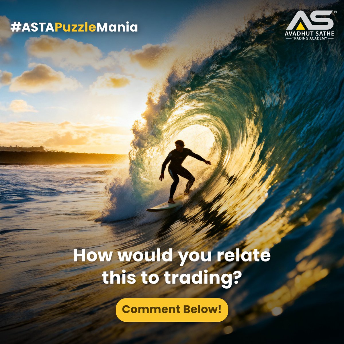 AvadhutsatheTA's tweet photo. If you compare this to market behavior, what would it teach a trader?
#ASTAPuzzleMania #AvadhutSathe #ASTA #StockMarket #Quiz https://t.co/Rut0UqC4Cr