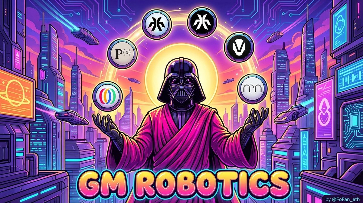 FoFan_eth's tweet image. Gm to everyone who is bullish on Robotics.

Today, I plan to write several Tier Lists on Robotics projects and tokens.

Well, I think it&apos;s obvious that @xmaquina and @openmind_agi will be tier 1 robotics projects on this list.

But it will be very interesting to see the list of…