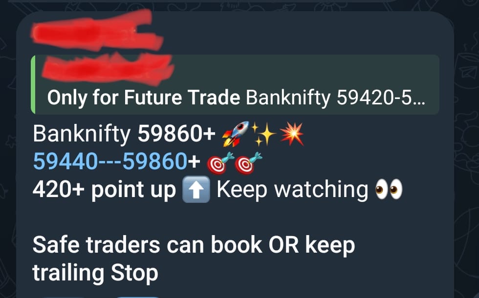 dim_trades's tweet photo. 🔥 We shared an #Futures setup for #Banknifty in our premium group

Profit running - 420+ points per lot! 🔥🚀🚀

#Nifty #banknifty #Stock #SwingTrading #OptionsTrading #StockMarket #INTRADAY #Trading https://t.co/PJIyqw47fy