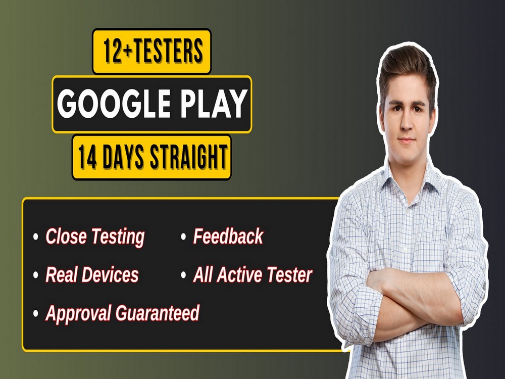 hassain_na67628's tweet image. Hello,Do you need 12+ testers for 14 days closed testing service?.

I will provide 12+ testers with Google Play for 14 days 100 percent approval.

.

WhatsApp. wa.me/8801341340537

#apptesting #USAapptesting #closetesting #12testar #appdevelopment