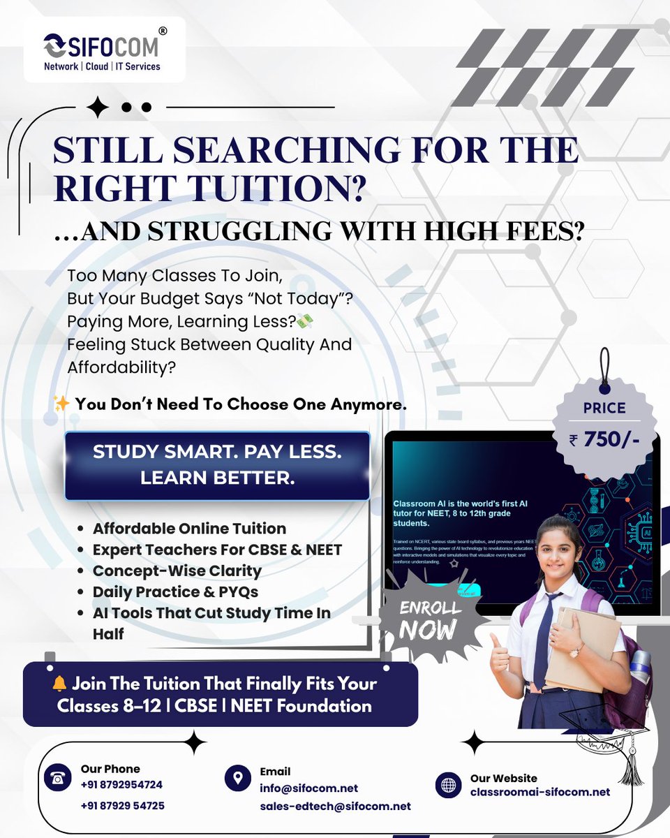 CSifocom's tweet image. #DigitalEducation #InteractiveLearning #EdTechIndia #AIForStudents #CBSEStudents #EduTechRevolution #LearningReimagined