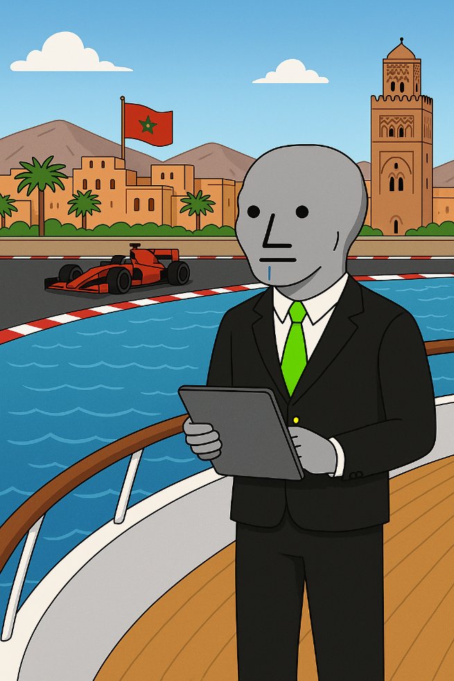 infinite_pump's tweet photo. Watching the F1 Race all My Interns

 At the $IPO Boat In Monaco  

Ca 6FZj2B5LFRoccLVvWKS1SEC6txiUEGUHS4WgurGLpump

Web  https://t.co/Fj88IUGgtM

TG https://t.co/sSs1OeKk68 https://t.co/DoGFig2Lmg