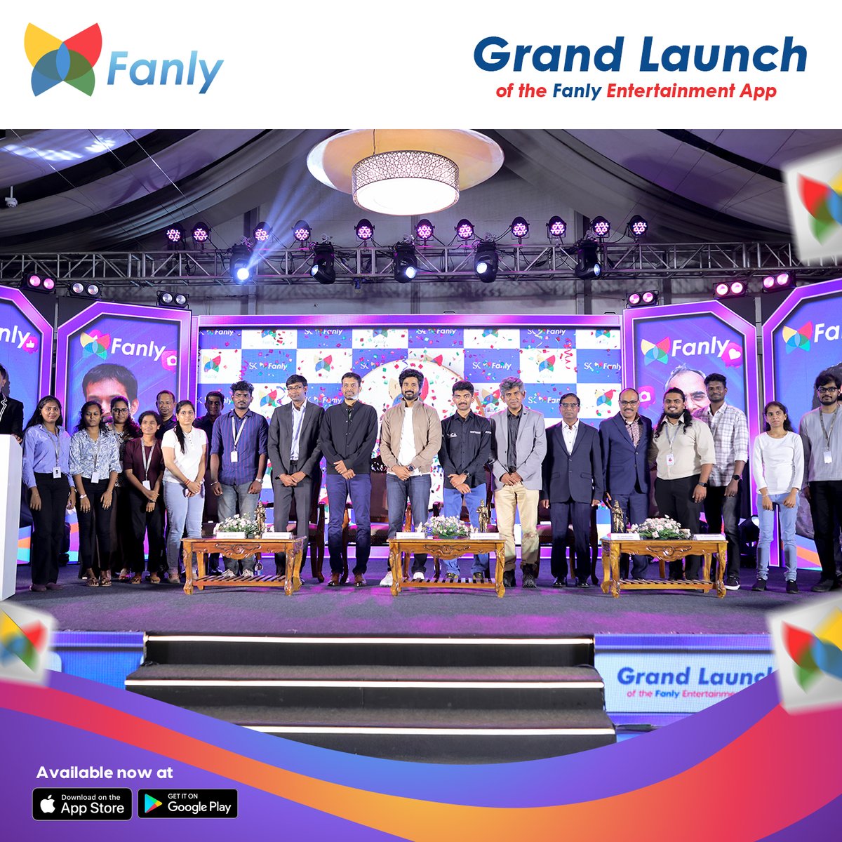 FanlySocial's tweet photo. Here’s a glimpse of our grand Fanly app launch! Heartfelt thanks to everyone for making it a true success.

📲 Download now on App Store &amp; Google Play.

#Fanly #FanlyApp #FanlyLaunch #GrandLaunch #AppLaunch #FanlyCommunity #StayConnected #DownloadNow #AppStore #PlayStore https://t.co/NJFOLHYR49