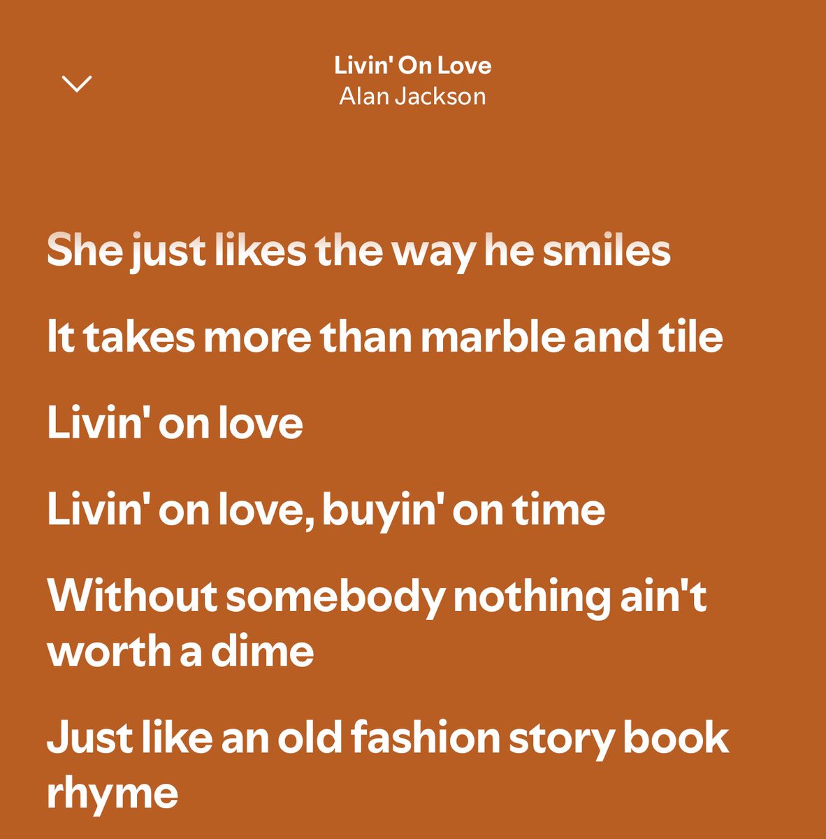 Cómo te amo Alan jackson