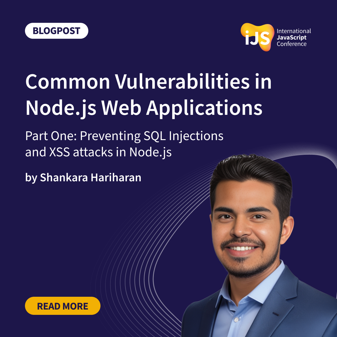 JavaScriptCon's tweet image. Node.js security refresher: prevent SQL injection + XSS with parameterized queries, validation, output encoding, CSP, and HttpOnly cookies.

f.mtr.cool/sypsckjuab

#NodeJS #AppSec #OWASP