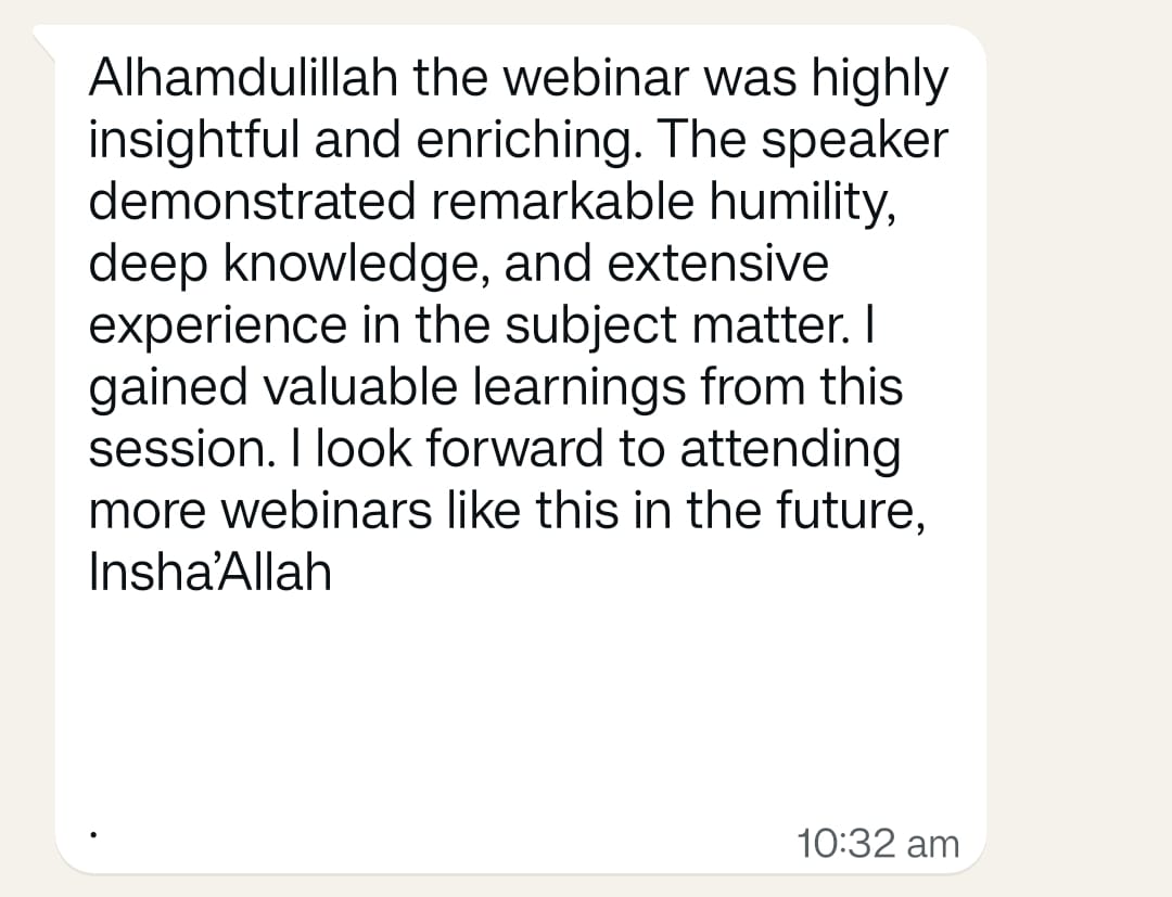 Feedback on Webinar which is held on 2nd December 2025 on the topic “How to Make Your Son/Daughter a Doctor.” by
Brainy and Bright Academy, Lucknow 
<a href="/Brainyacademy1/">Brainy and Bright Academy</a>