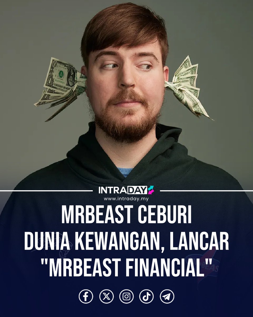 Pelancaran ini dijangka direalisasikan melalui kerjasama dengan syarikat-syarikat fintech bagi memanfaatkan infrastruktur sedia ada, sekali gus mengurangkan risiko peraturan dan risiko kredit.

Baca di sini 👉🏻 intraday.my/2025/mrbeast-c…