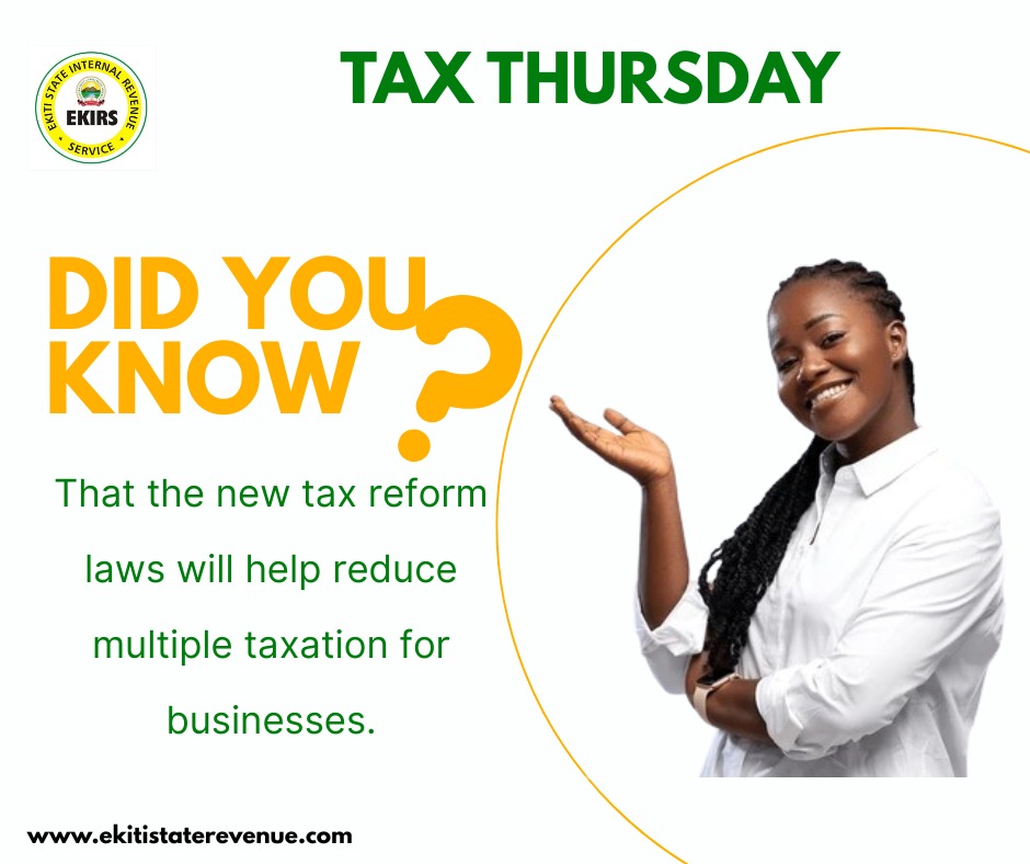 #TaxThursday
#TaxTime
#TaxMatter
#NewTaxReformLaws