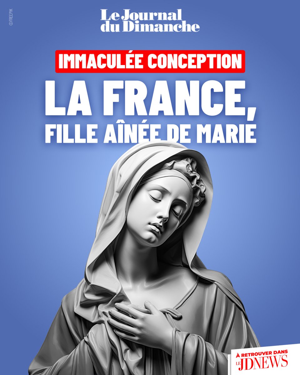 Immaculée Conception : la France, fille aînée de Marie

🔗 Article JDD : lejdd.fr/Societe/immacu…