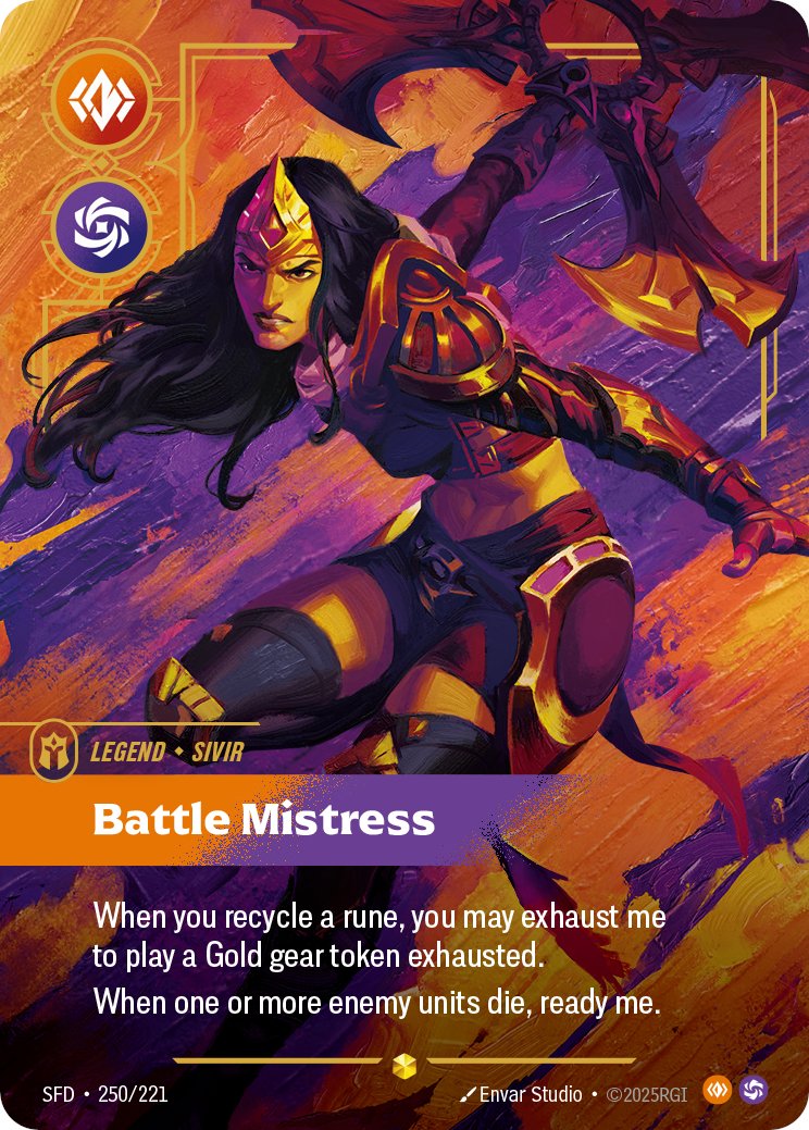 RiftboundReport's tweet image. HD English versions of the final Overnumbered Legends for Riftbound Spiritforged!

#RBSpiritforged