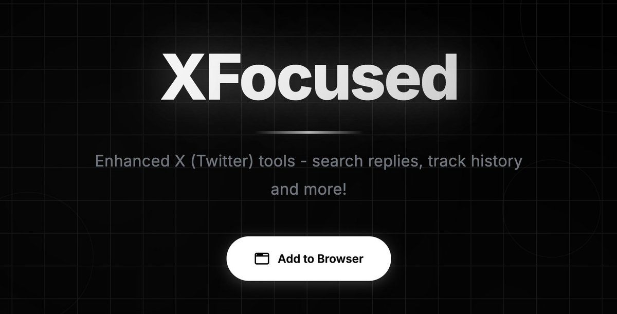 Jagrat0's tweet image. Just released XFocused.

A Chrome extension that lets you search replies inside any Twitter thread and keeps track of tweets you&apos;ve already seen.

This is the first version, but more like a beta since it only has basic functionality right now. Many advanced features coming very…