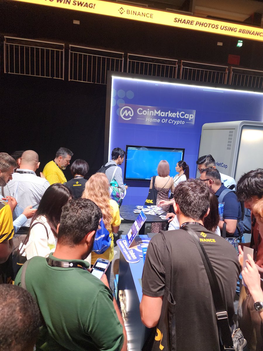 paing93's tweet photo. paing93 Replied to the topic: Binance Blockchain Week 2025 is back bigger and bolder with top voices, big insights and surprises. What is your top BBW highlight?
What's your top BBW highlight? Binance Blockchain Week is LIVE 👇
@CoinMarkCap 🚀 https://t.co/9EXg1vfEJw… https://t.co/HO0lYFo7kA