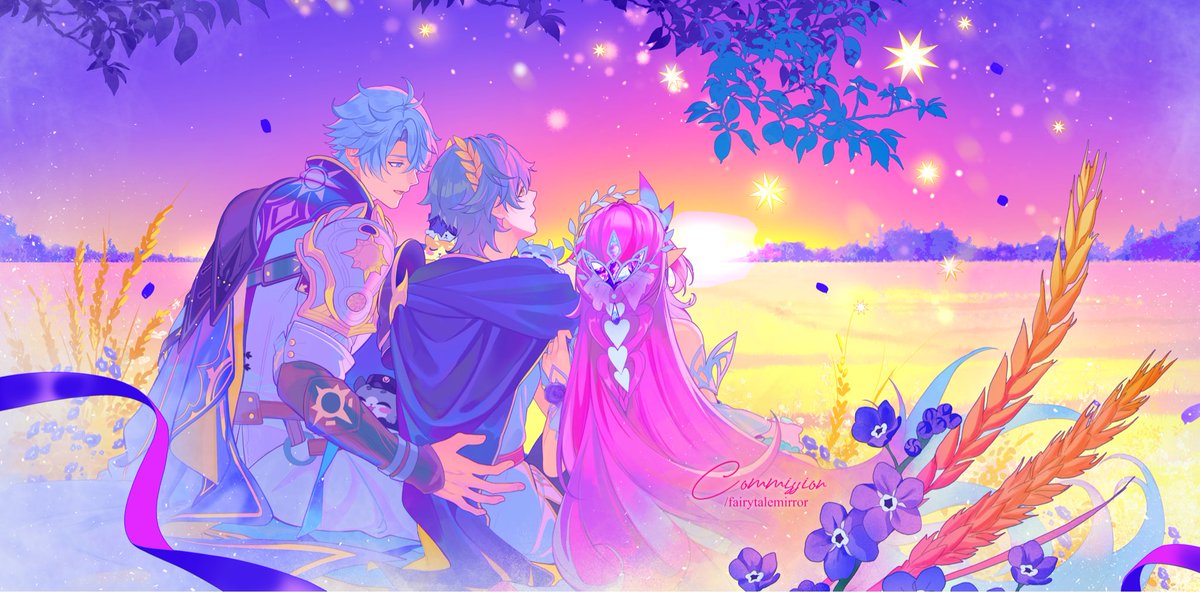 broken_record07's tweet photo. 🔆💫🎀

ファイ穹キュレ 

After the Longest Night 

#PhaiCae #CyreCae #Caelus 

|| Commissioned from @/goldenlilyrose || https://t.co/Ox2xgHzs4y