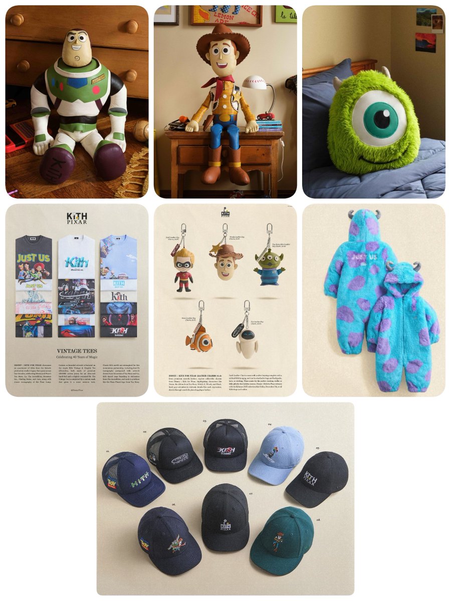 ━━━━━━━━ #Kith 「Kith × ピクサー コレクション」 ✎𓂃12月12