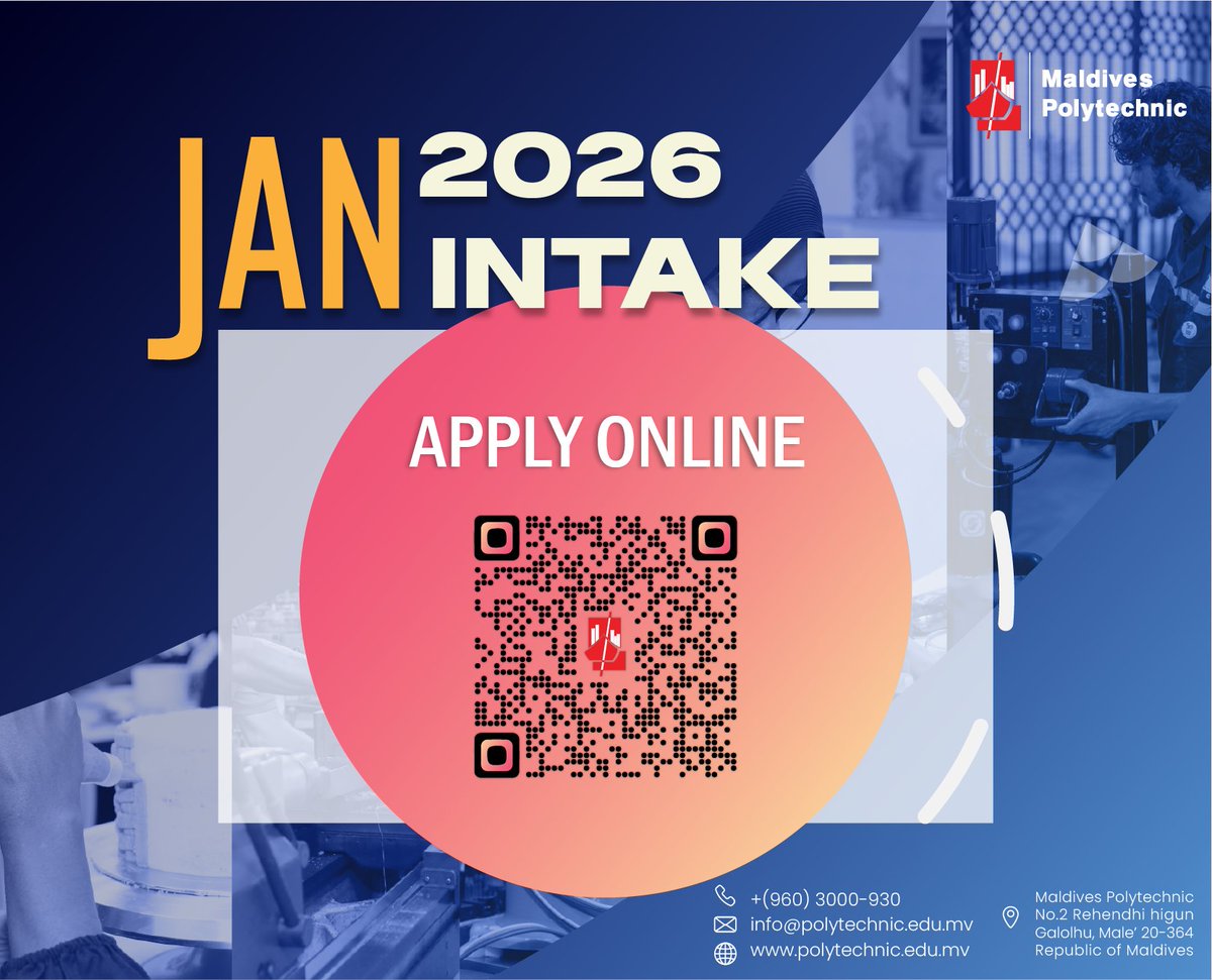 Maldives Polytechnic tweet media