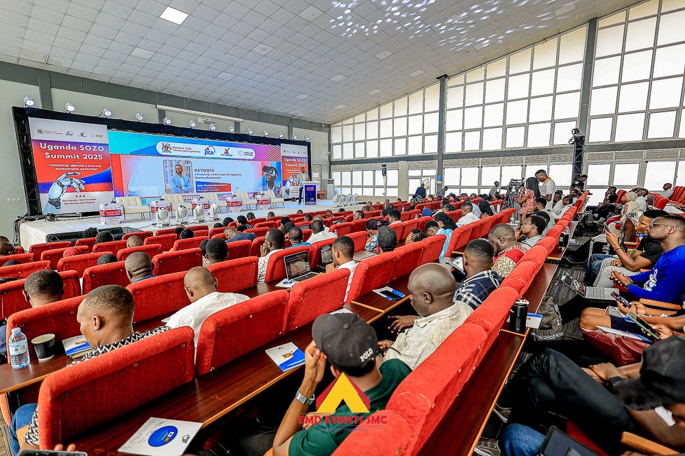 EMDeventsUg's tweet photo. SOZO 2025 Summit organized by @JicaUganda 
For unlocking Uganda's startup Ecosystem potential opportunities for collaboration with Japan 
Hosted @innovationhubug 
Event production &amp; management by EMD EVENTS Crew @EMDeventsUg 
Partners ministry of trade and cooperatives uganda. https://t.co/i8qnYD26D1