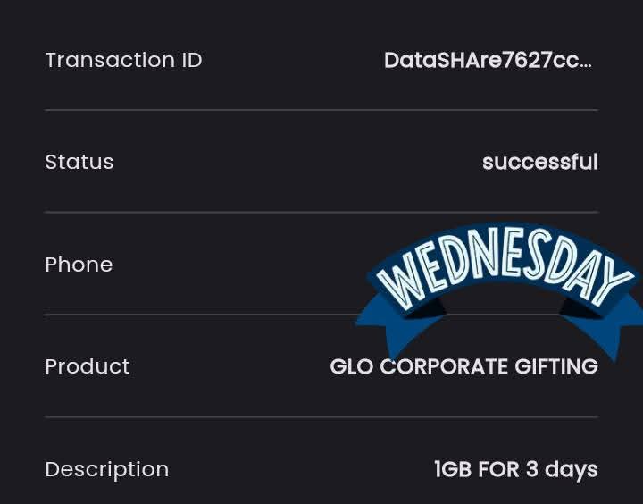 hamsbusinesshub's tweet photo. A quick glimpse of my transactions this new month.
Thank you to everyone trusting my services.
For your Data, airtime top-up, airtime to cash, cable TV subscriptions, educational pins.
DM or WhatsApp 08163493683.
.
.
.
.
#NewMonthSales #HamsTelecoms #DataVendor #AirtimeTopUp https://t.co/116FWC1op1