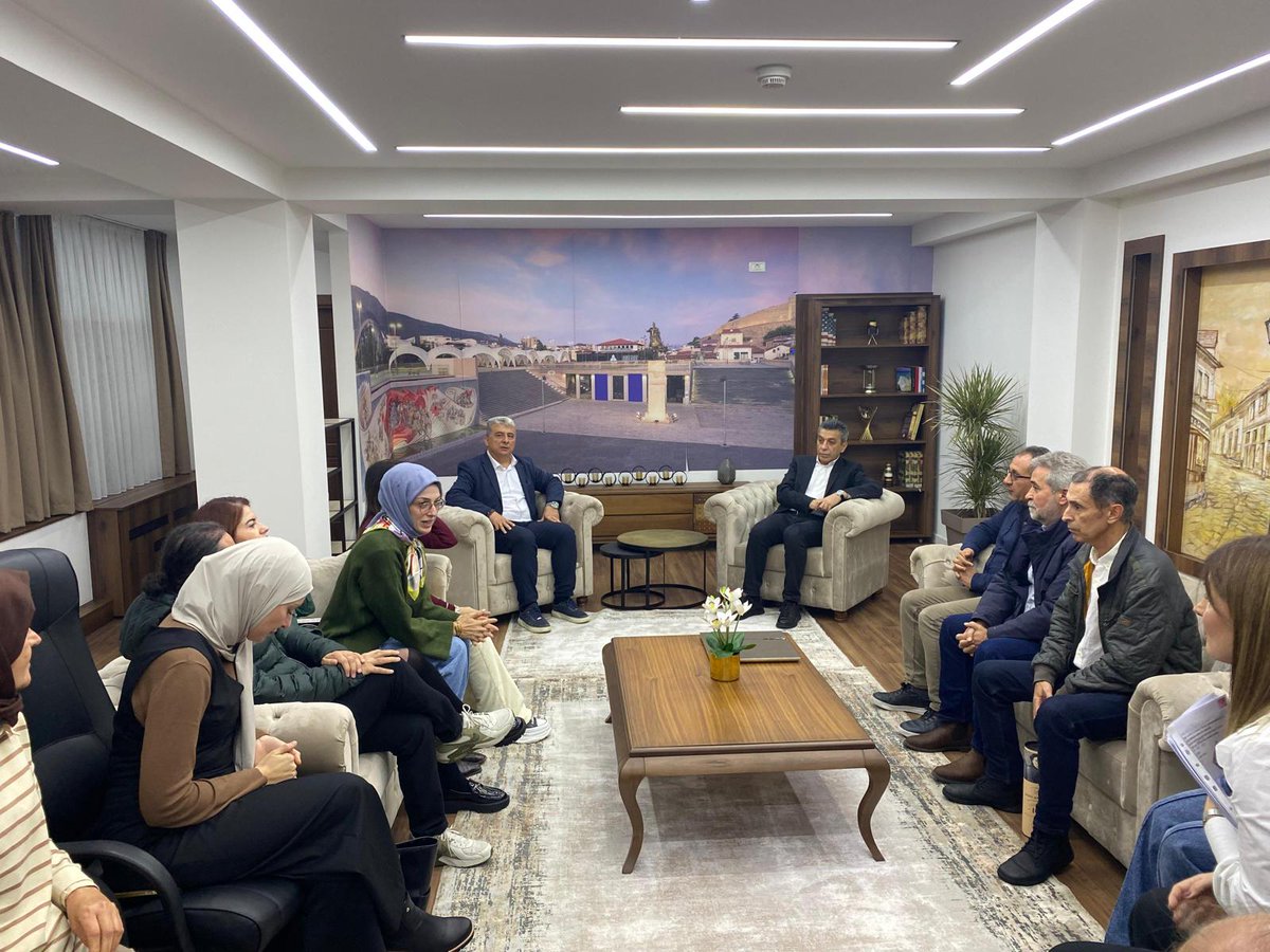 DCCiEC's tweet photo. The Transnational Project Meeting of our Erasmus+ project titled “Digital Citizenship Culture in European Community”, numbered 2024-1-TR01-KA220 YOU-000246063, which is carried out by our Hatay Governorship, started in the Macedonia, 18 November 2025, https://t.co/mulH5VqiR5