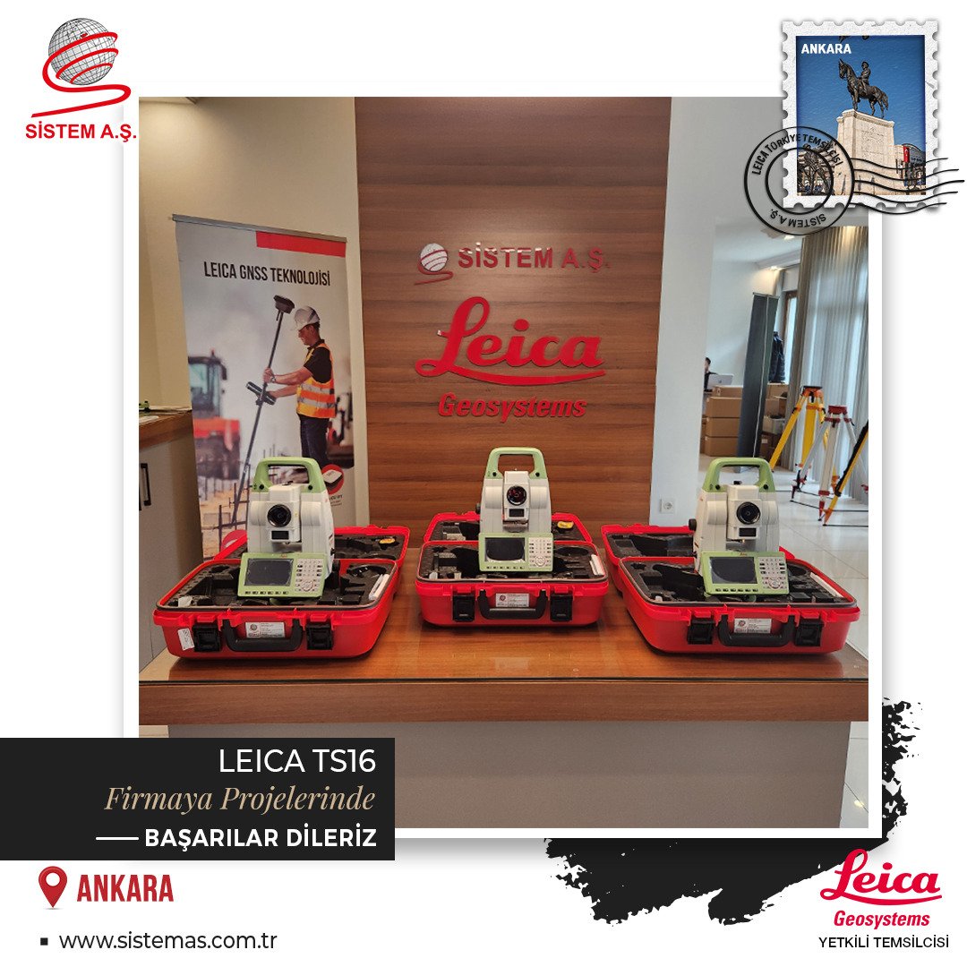 SistemASLeica's tweet photo. Firmalara projelerinde başarılar dileriz.💥🚀✨
Leica TS16, TS10, TS07 Total Station
.
#leica #totalstation #TS16 #TS10 #TS07 #sistemaşsatış #surveyor #topografia #surveylife #topograf #haritamühendisi #geomaticsengineering #mapengineering #haritacı #realsurveyors https://t.co/GT1RqjL4gR