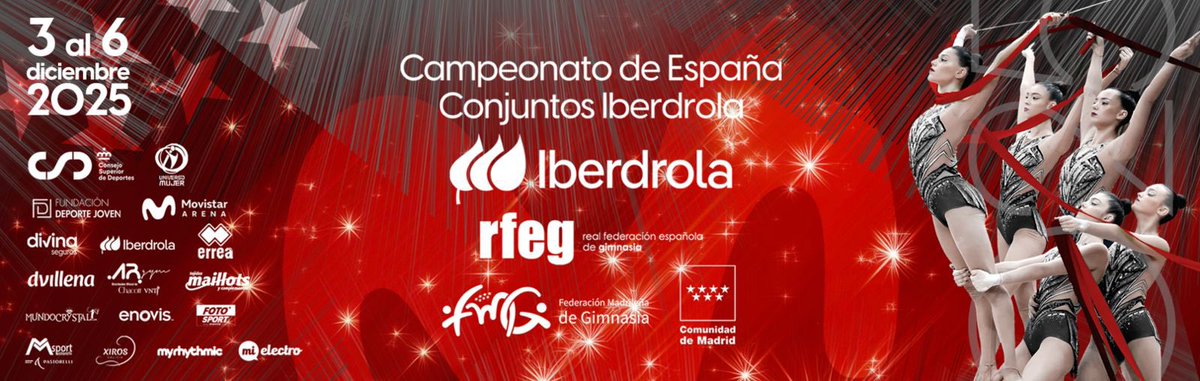 En el tiempo de descuento... pero lo tenemos 😍 #GRMadrid25 

🕜 Horarios
🔢 Ordenes de paso
🎖️ Resultados
📺 Donde ver

fororitmica.com/campeonato-de-…

Suerte a todos ✨

Sentimos mucho no haber publicado la copa base de la semana pasada, no nos da la vida. Año difícil para FR 🥹